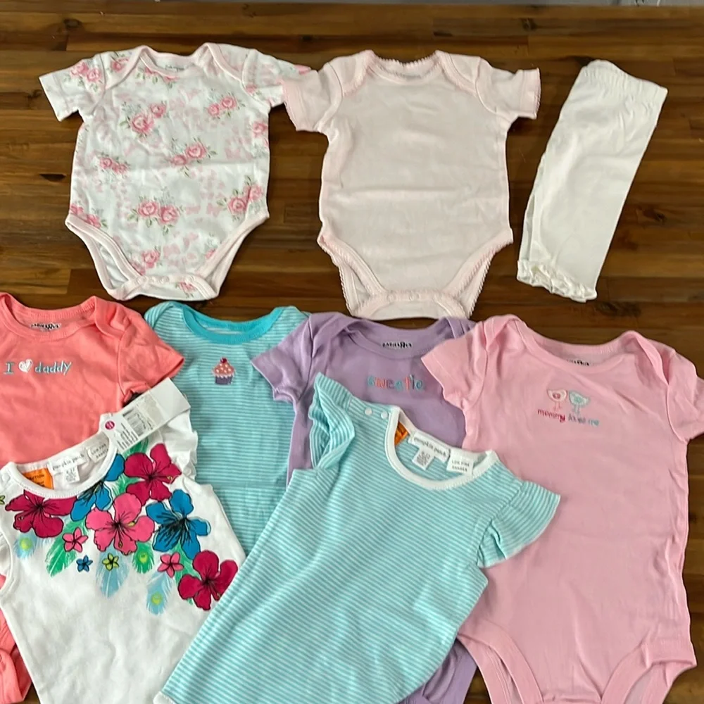Pumpkin Patch Babys R Us Girls Bodysuit Bundle